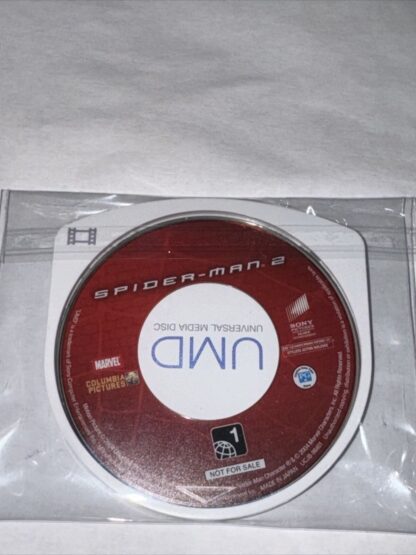 Spider-Man 2 (Sony PSP, 2005) Game Disc Only - Image 2