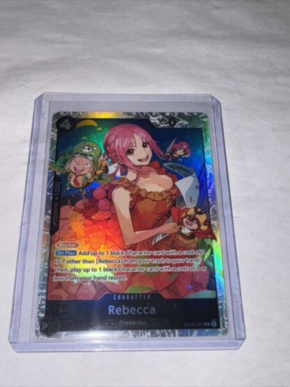 Rebecca OP05-091 SR Awakening Of The New Era English One Piece Card (NM)