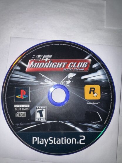 Midnight Club: Street Racing (Sony PlayStation 2, 2000) Disc Only - Image 2