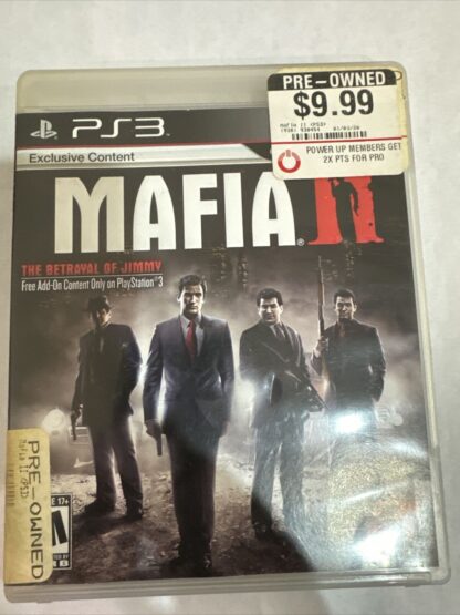 Mafia II (Sony PlayStation 3, 2010)