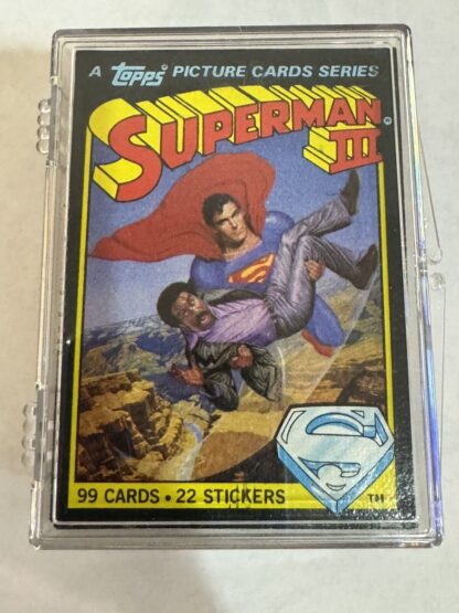 1983 Topps DC Comics Superman III 3 Movie Lot of 67 Trading Cards & 16 Stickers