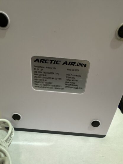 Arctic Air 6860324 Ultra Portable Home Cooler - White - Image 3