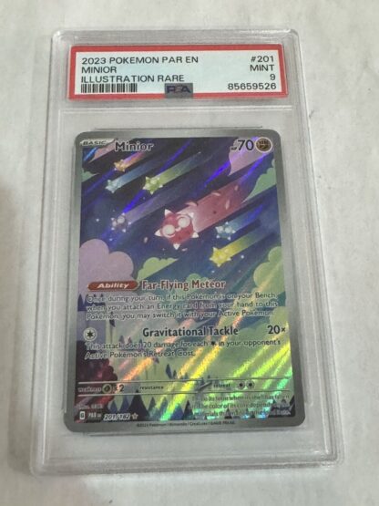 Minior 201/182 PSA 9 Mint Illustration Rare Paradox Rift