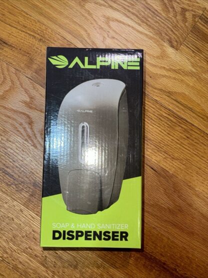 Alpine Industries Gray Wall Mountable Hand Soap Dispenser 800 ml Capacity