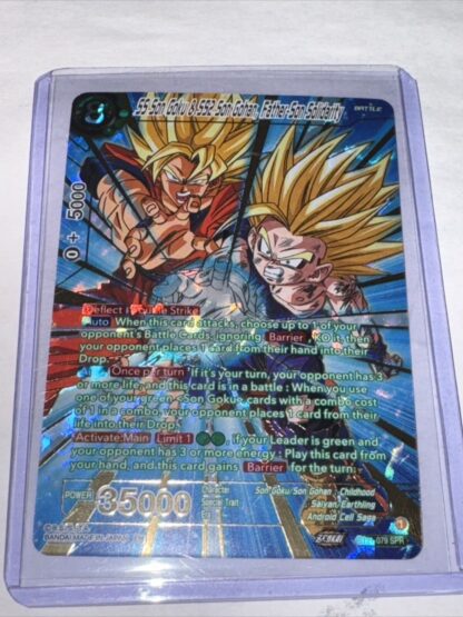 SS Son Goku & SS2 Son Gohan, Father-Son Solidarity BT21-079 SPR