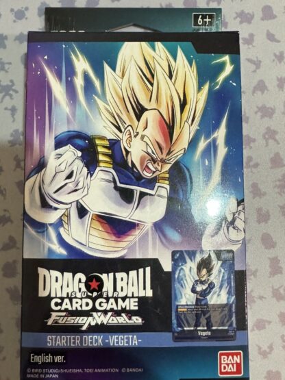 Dragon Ball Super TCG: Fusion World Starter Deck: Vegeta ENGLISH