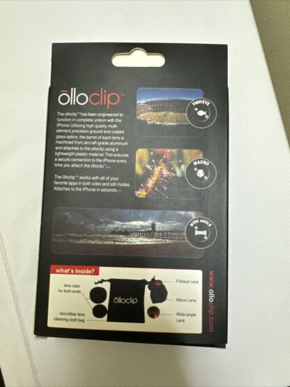 Olloclip 3-in-One Photo Lens For IPhone 4 4s  Ipod Touch 4th Gen Red (KL) - Image 2