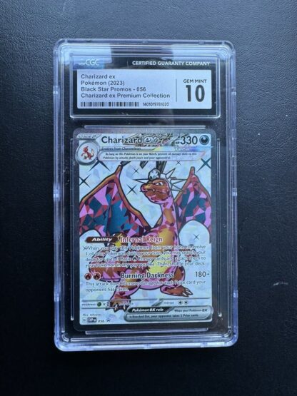 CGC 10 Charizard ex 056 SVP EN Promo Black Star Premium Collection Pokemon Card